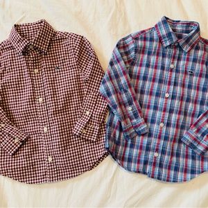 2 Boys Vineyard Vines L/S Button Down Shirts